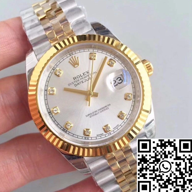Datejust EW Factory Rhodium II 116333 41MM Dial Rolex 0420